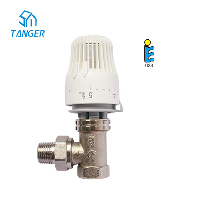 des thermostatischen Heizkörper-265kg/h Haupt- Universal-Trv Kopf des Eckventil-EN215