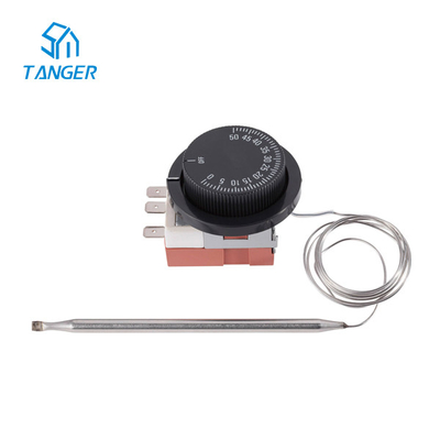 Birne und haarartiger Thermostat-Handrücksteller 0-50C