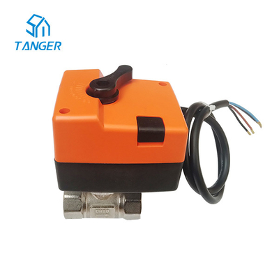 Hvac-Steuermotorisierte elektrischer Kugelventil-Auslöser 230V Wechselstrom