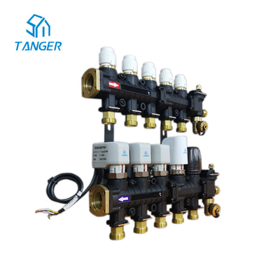 11 Port6 Port4 Port5 Zonen-Bodenheizungs-Vielfältigkeit pumpt Mischventil-Einheit