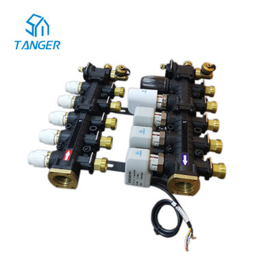 11 Port6 Port4 Port5 Zonen-Bodenheizungs-Vielfältigkeit pumpt Mischventil-Einheit