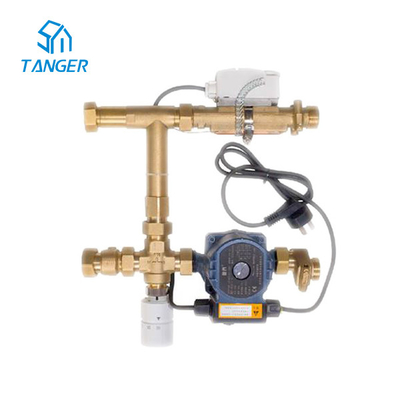 Justage Bodenheizungs-System-vielfältiges Anmachwasser-des thermostatischen Pumpen-Mischers